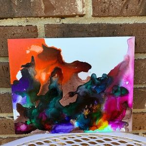 Small work of abstract art 8x10